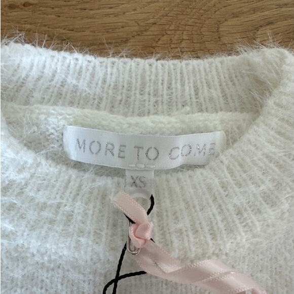 More To Come - Carolina Heart Cut Out Sweater in Ivory - Picture 2 of 5